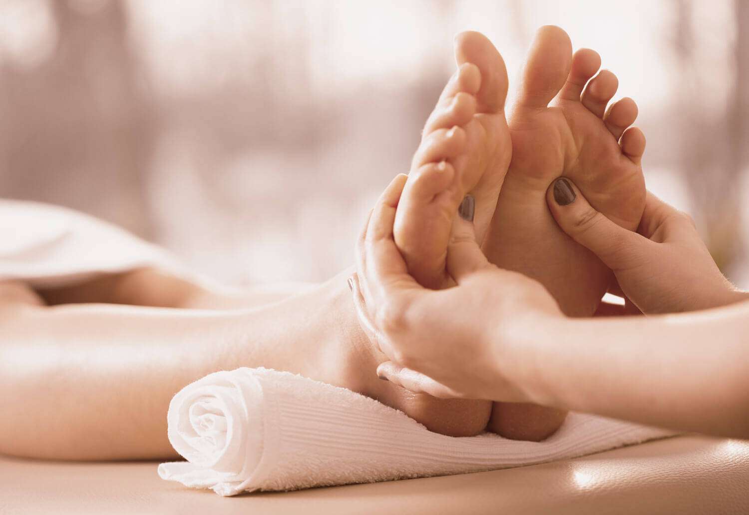 Various intricacies of a foot massage