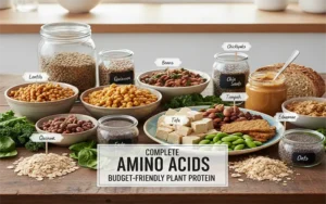 Budget-Friendly Plant-Based Protein Sources with Complete Amino Acids