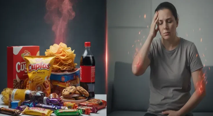 The Silent Fire: Symptoms of Low-Grade Chronic Inflammation from Ultra-Processed Foods
